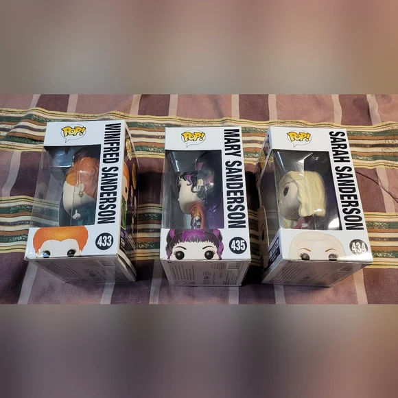 🎁Funko Pop! Hocus Pocus Sanderson Sisters Set NRFB - Picture 5 of 15